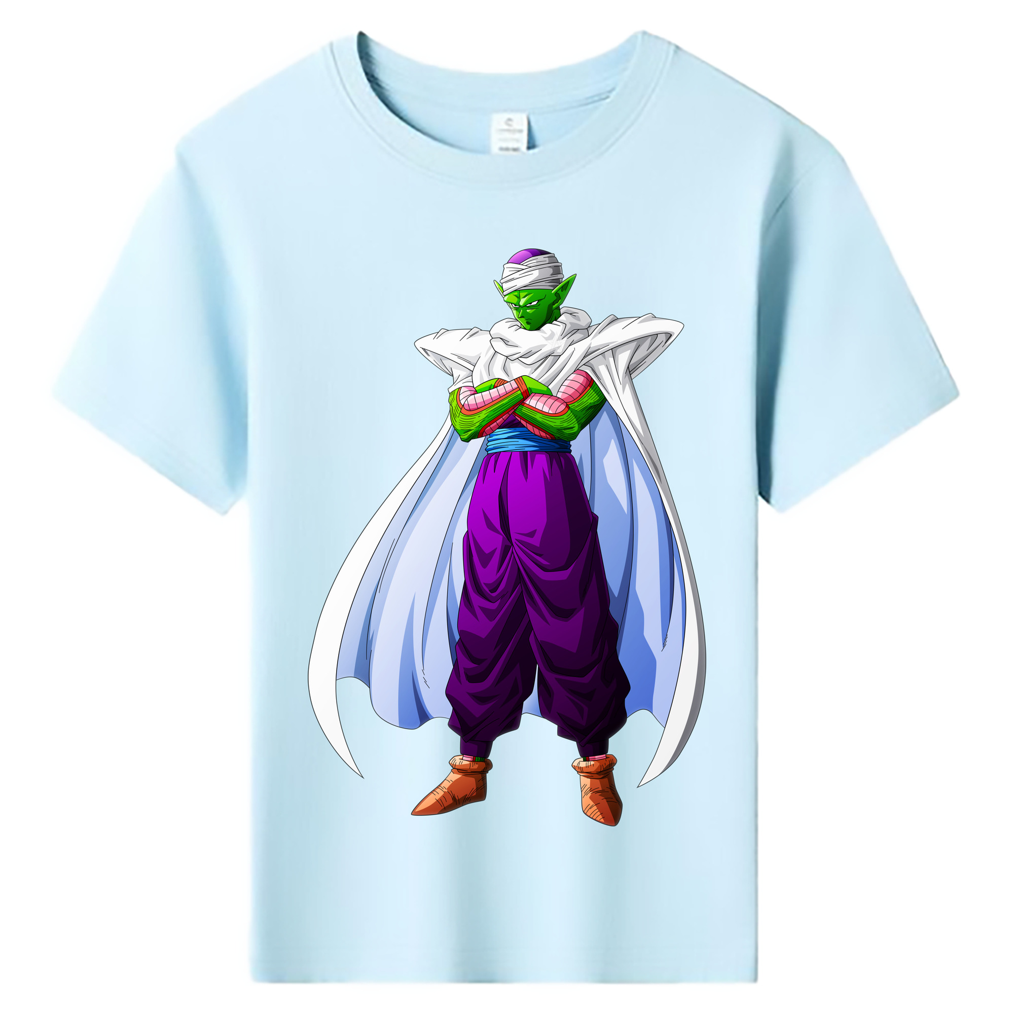 （画像用） ドラゴンボール ピッコロ DRAGON BALL Piccolo 綿100％キッズTシャツ（フロントプリント）